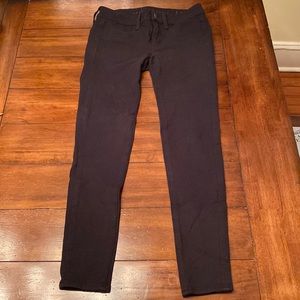 American Eagle Super Stretch Black Mid-Rise Jegging Skinny Jeans